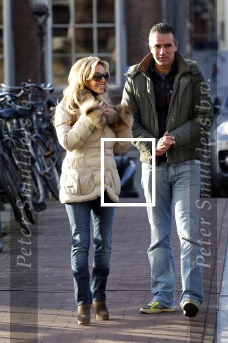 Amsterdam 20 januari 2011
Tatjana betrapt met Robert, 1 van de deelnemers van het programma \