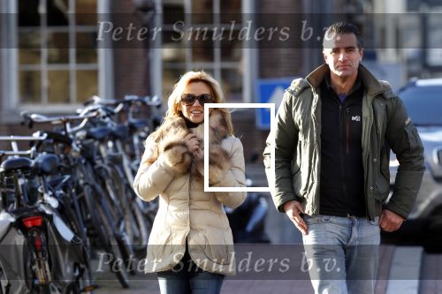 Amsterdam 20 januari 2011
Tatjana betrapt met Robert, 1 van de deelnemers van het programma \