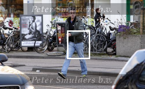 Amsterdam 20 januari 2011
Tatjana betrapt met Robert, 1 van de deelnemers van het programma \