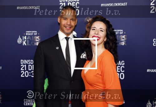 Hilversum 15 december 2021
In studio 21 wordt de Roast van Hans Klok opgenomen. Wiam met haar partner