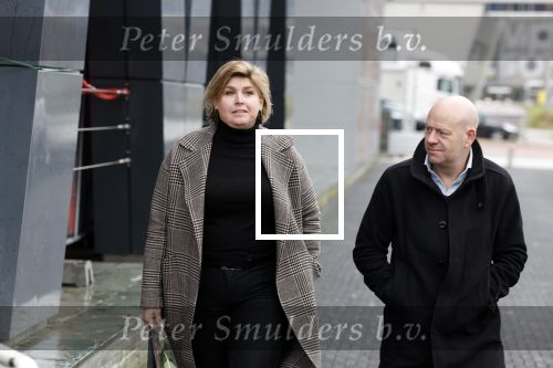 Hilversum 29 december 2022
Bij Beeld en Geluid op het mediapark  konden mensen afscheid nemen van Han Peekel . Dennis Jansen en Angela de Jong