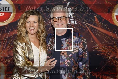Rotterdam 5 januari 2023
25 jaar vrienden van Amstel Live in ahoy.
Annette Barlo met haar man Frank Timmer