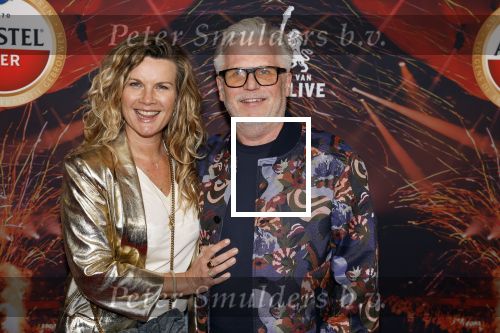 Rotterdam 5 januari 2023
25 jaar vrienden van Amstel Live in ahoy.
Annette Barlo met haar man Frank Timmer