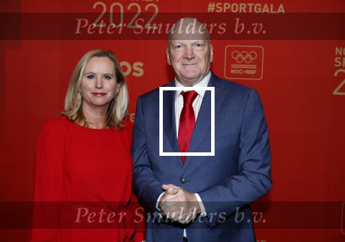 Amsterdam 21 december 2022
Sportman en Sportvrouw van het jaar Gala in AFAS Live.
Arnold Karskens met partner