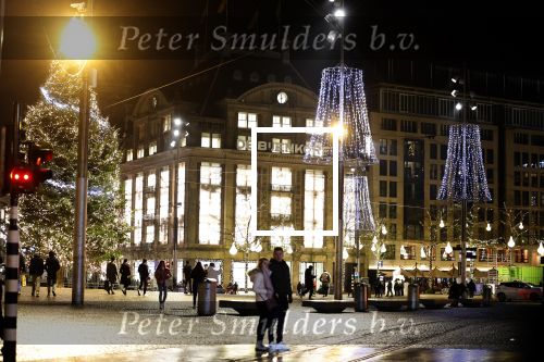 Amsterdam 15 december 2022
Amsterdam centrum en de Bijenkorf in  kerstsfeer.