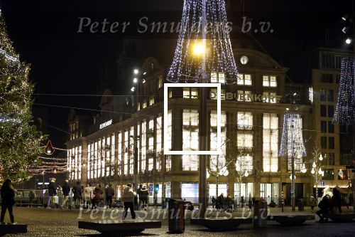 Amsterdam 15 december 2022
Amsterdam centrum en de Bijenkorf in  kerstsfeer.