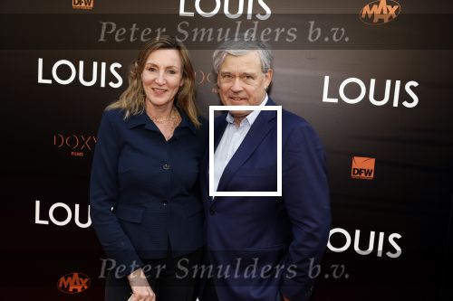 Amsterdam 11 april 2022
Premiere documentaire Louis  over het leven van Louis v Gaal in Tuschinski. Louis kwam samen met zijn vrouw Truus. Charles Groenhuizen met vrouw