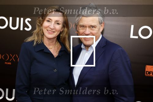 Amsterdam 11 april 2022
Premiere documentaire Louis  over het leven van Louis v Gaal in Tuschinski. Louis kwam samen met zijn vrouw Truus. Charles Groenhuizen met vrouw