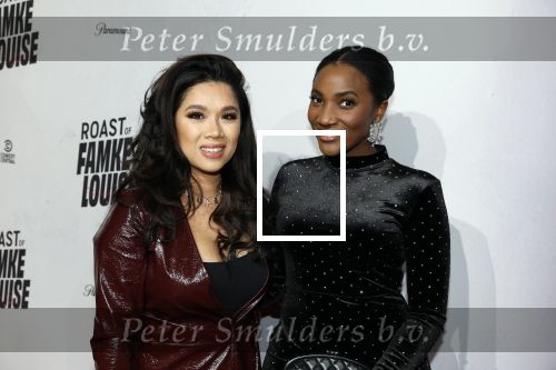 Hilversum 19 december 2022
The roast van Famke Louise in studio 21.
Cherry Ann Person (r) en Kimmylien Nguyen
