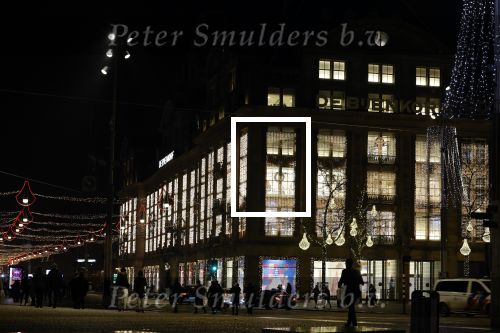 Amsterdam 20 en 22 december 2022
Kerstsfeer op de dam met het Paleis op de dam de Bijenkorf en Beursplein 5