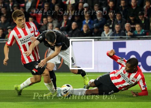Eindhoven, 24 Oktober 2019
PSV-Lask Linz, eindstand 0-0
Uefa Europa League Groepsfase
Denzel Dumfries
Fotopersbureau Peter Smulders BV