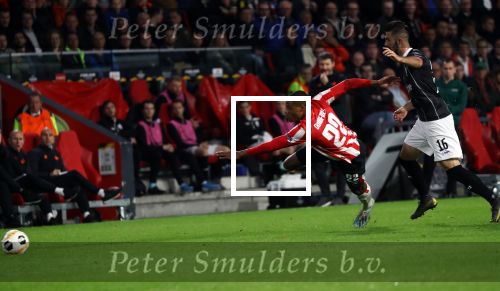 Eindhoven, 24 Oktober 2019
PSV-Lask Linz, eindstand 0-0
Uefa Europa League Groepsfase
Denzel Dumfries
Fotopersbureau Peter Smulders BV