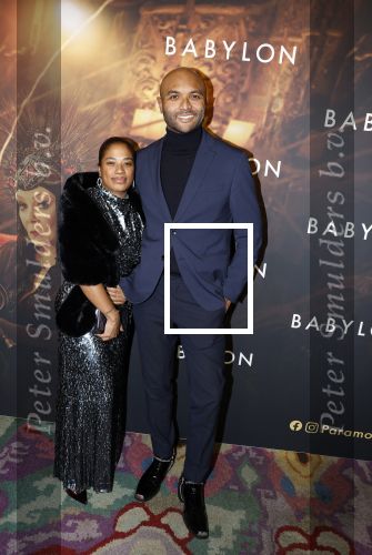 Amsterdam 9 januari 2022
Premiere Babylon in Tuschinski. Denzel von Deira en ......
