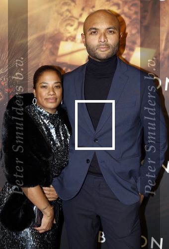 Amsterdam 9 januari 2022
Premiere Babylon in Tuschinski. Denzel von Deira en ......