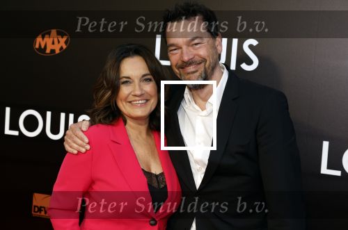 Amsterdam 11 april 2022
Premiere documentaire Louis  over het leven van Louis v Gaal in Tuschinski. Louis kwam samen met zijn vrouw Truus. Dione de Graaff met partner Nando Boers