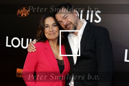 Amsterdam 11 april 2022
Premiere documentaire Louis  over het leven van Louis v Gaal in Tuschinski. Louis kwam samen met zijn vrouw Truus. Dione de Graaff met partner Nando Boers