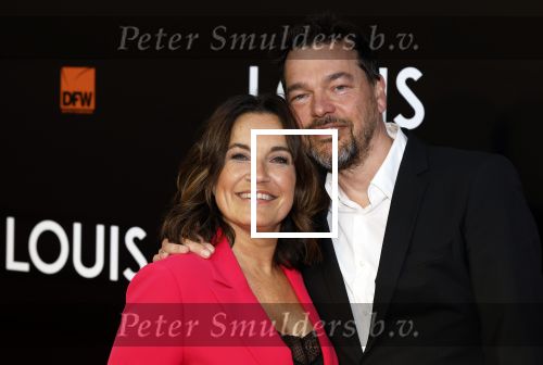Amsterdam 11 april 2022
Premiere documentaire Louis  over het leven van Louis v Gaal in Tuschinski. Louis kwam samen met zijn vrouw Truus. Dione de Graaff met partner Nando Boers