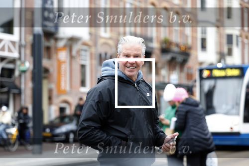 Amsterdam 27 december 2022
Dries Roelvink op straat in Amsterdam zuid
