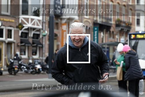 Amsterdam 27 december 2022
Dries Roelvink op straat in Amsterdam zuid