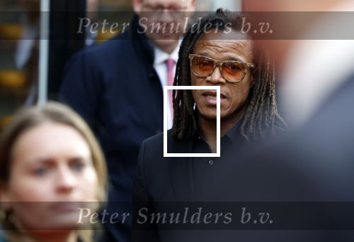 Amsterdam 11 april 2022
Premiere documentaire Louis  over het leven van Louis v Gaal in Tuschinski. Louis kwam samen met zijn vrouw Truus. Edgar davids