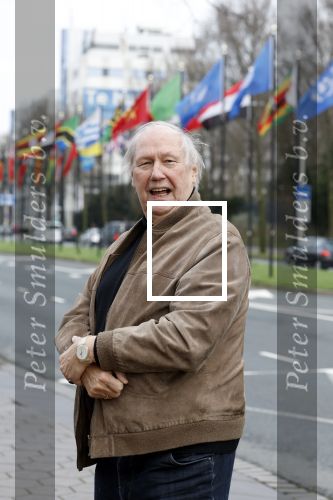 Den Haag 5 januari 2022
Edwin Rutten bij het Mariott Hotel in Den Haag .