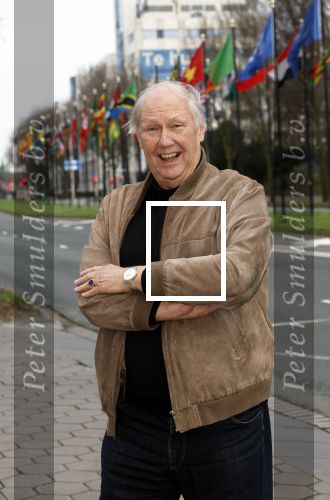 Den Haag 5 januari 2022
Edwin Rutten bij het Mariott Hotel in Den Haag .