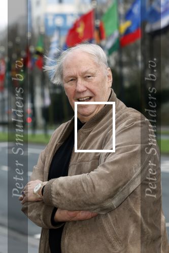 Den Haag 5 januari 2022
Edwin Rutten bij het Mariott Hotel in Den Haag .