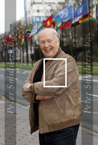 Den Haag 5 januari 2022
Edwin Rutten bij het Mariott Hotel in Den Haag .