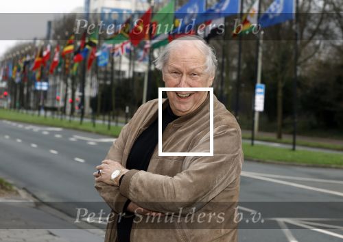 Den Haag 5 januari 2022
Edwin Rutten bij het Mariott Hotel in Den Haag .