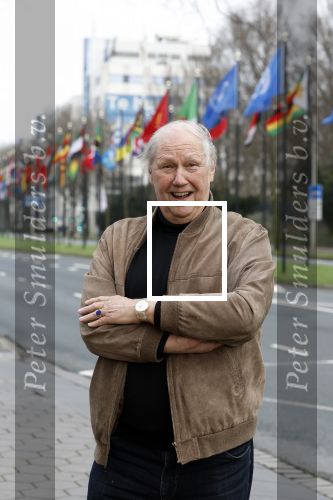 Den Haag 5 januari 2022
Edwin Rutten bij het Mariott Hotel in Den Haag .