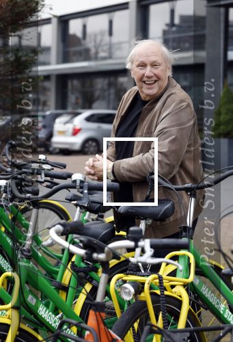Den Haag 5 januari 2022
Edwin Rutten bij het Mariott Hotel in Den Haag .