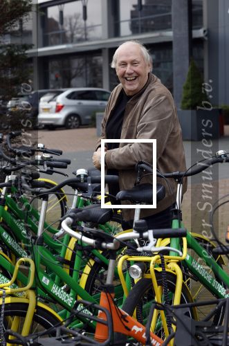 Den Haag 5 januari 2022
Edwin Rutten bij het Mariott Hotel in Den Haag .