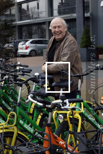 Den Haag 5 januari 2022
Edwin Rutten bij het Mariott Hotel in Den Haag .