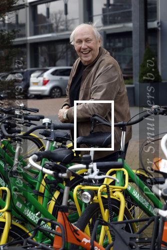 Den Haag 5 januari 2022
Edwin Rutten bij het Mariott Hotel in Den Haag .