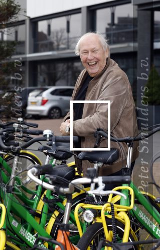 Den Haag 5 januari 2022
Edwin Rutten bij het Mariott Hotel in Den Haag .