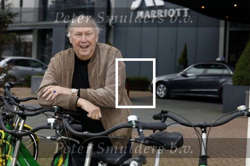 Den Haag 5 januari 2022
Edwin Rutten bij het Mariott Hotel in Den Haag .