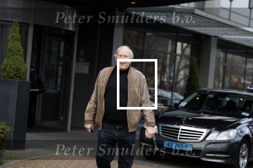 Den Haag 5 januari 2022
Edwin Rutten bij het Mariott Hotel in Den Haag .