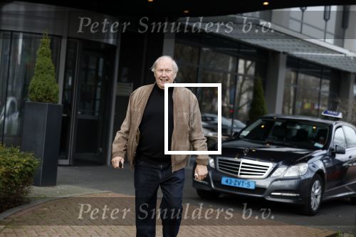 Den Haag 5 januari 2022
Edwin Rutten bij het Mariott Hotel in Den Haag .