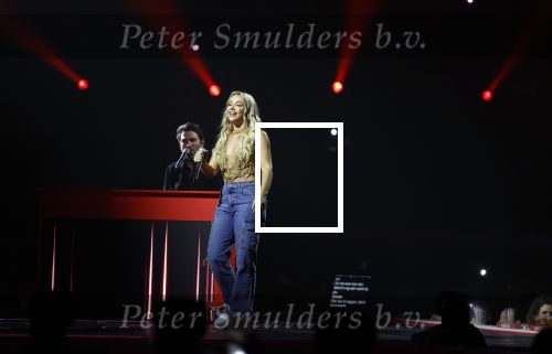 Rotterdam 5 januari 2023
25 jaar vrienden van Amstel Live in ahoy.
Emma Heesters met Xander de Buisonje