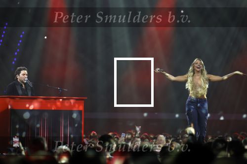 Rotterdam 5 januari 2023
25 jaar vrienden van Amstel Live in ahoy.
Emma Heesters met Xander de Buisonje
