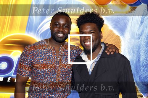 Amsterdam 27 maart 2022
Premiere Sonic in Pathe arena met in de hoofdrollen Najib Amhali Carolina Dijkhuizen. Emmanuel Ohene  met partner