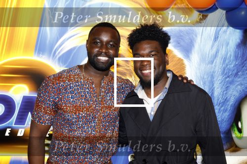 Amsterdam 27 maart 2022
Premiere Sonic in Pathe arena met in de hoofdrollen Najib Amhali Carolina Dijkhuizen. Emmanuel Ohene  met partner