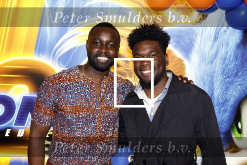 Amsterdam 27 maart 2022
Premiere Sonic in Pathe arena met in de hoofdrollen Najib Amhali Carolina Dijkhuizen. Emmanuel Ohene  met partner