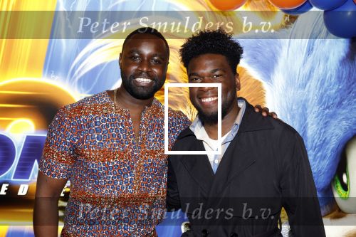Amsterdam 27 maart 2022
Premiere Sonic in Pathe arena met in de hoofdrollen Najib Amhali Carolina Dijkhuizen. Emmanuel Ohene  met partner