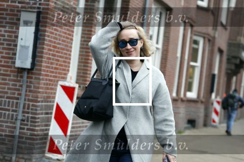 Amsterdam 21 december 2022
Eva Jinek op straat in Amsterdam zuid.