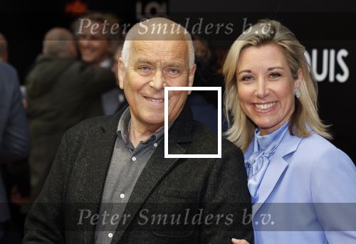 Amsterdam 11 april 2022
Premiere documentaire Louis  over het leven van Louis v Gaal in Tuschinski. Louis kwam samen met zijn vrouw Truus. Evert ten napel met zijn dochter Carrie ten Napel
