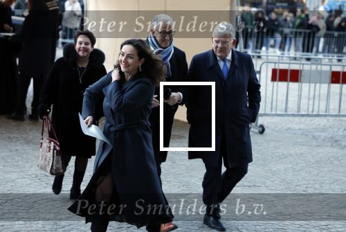 Amsterdam 17 januari 2023
Nieuwjaarsreceptie van Koning Willem Alexander en Koningin Maxima op paleis op de dam. De 4 burgemeesters van de grote steden . Jan v Zanen (Den Haag) Sharon Dijksma (Utrecht) Femke Halsema (Amsterdam) en Aboutaleb ( Rotterdam)