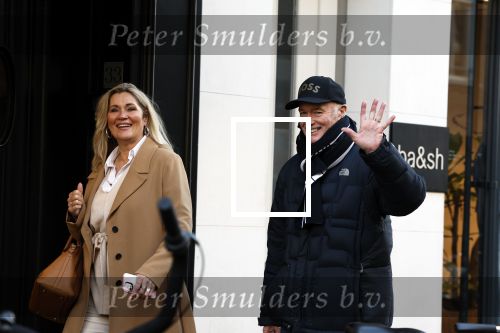 Amsterdam 21 januari 2023
Ferdi Bolland en zijn vrouw Marion op de pc hooftstraat