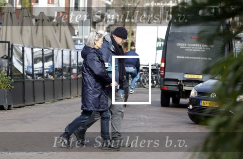Amsterdam 1 april 2022
Ferdinand Grapperhaus met zijn vrouw aan het wandelen