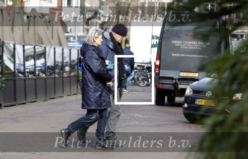 Amsterdam 1 april 2022
Ferdinand Grapperhaus met zijn vrouw aan het wandelen